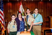 Hynick Scout ceremony