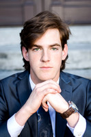 Evan Clouse senior session in downtown Tampa