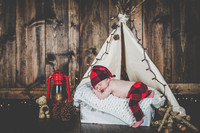 Baby Elias newborn session