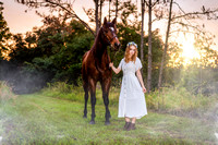 Rachel Knazavich Senior Session at Dover Horse Trails